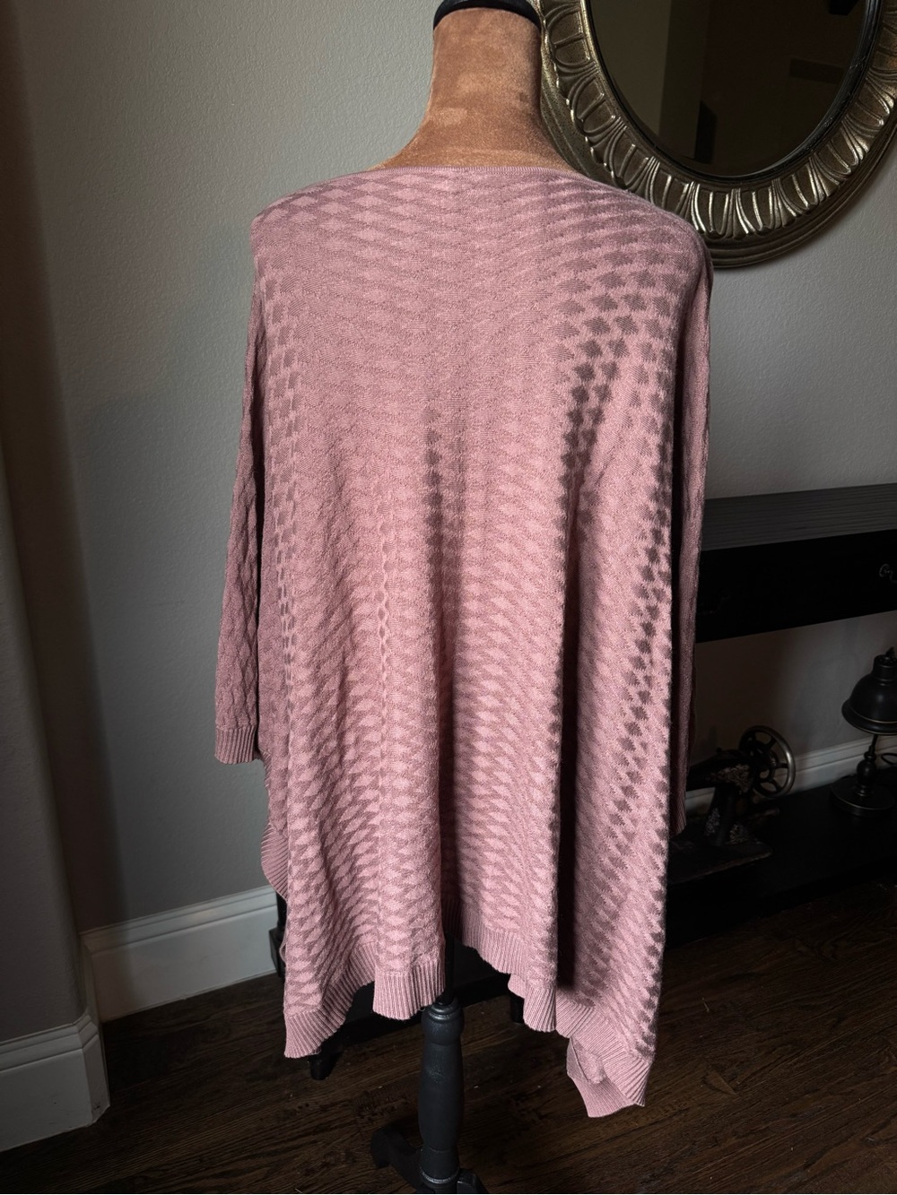 lululemon Divinity Cashmere-blend Poncho in Spanish Oak SPNO NWOT OS - Picture 8 of 11